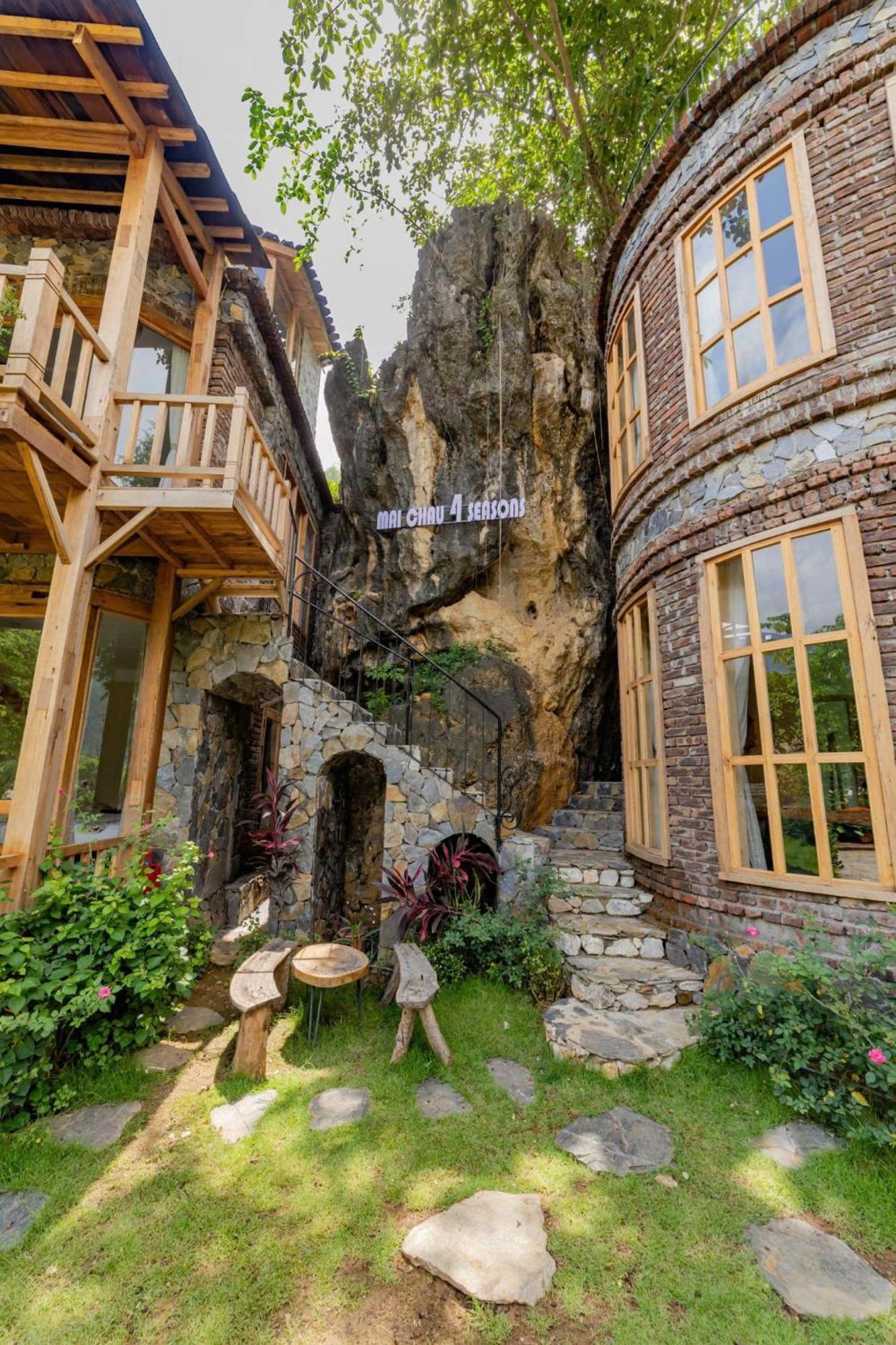 Mai Chau 4 Seasons Bungalow & Hotel Ngoại thất bức ảnh